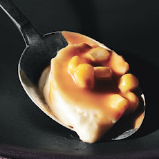Corn Panna Cotta with Dulce de Leche