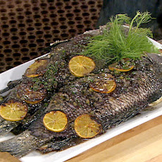 Roasted Black Sea Bass