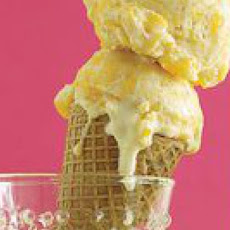 Cinnamon Peach Ice Cream