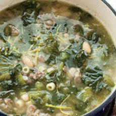 Minestra with Sweet Sausage