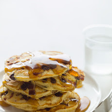 Chocolate Chip Bacon & Orange Kissed Pancakes