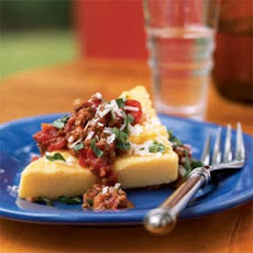 Polenta with Bolognese Sauce