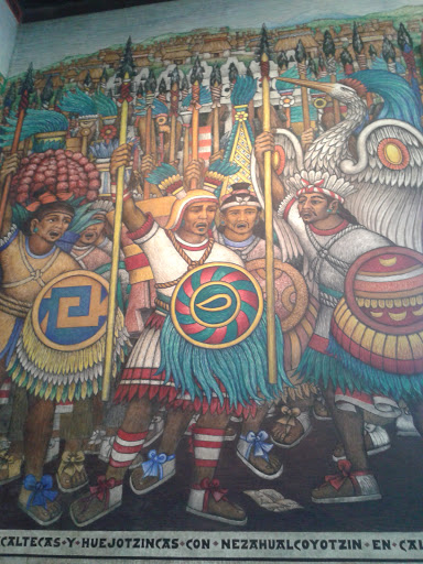 Mural Tropas Tlaxcaltecas