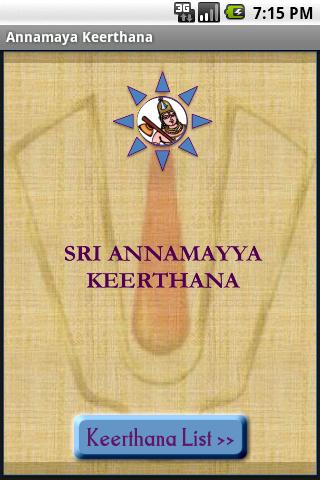 Annamayya Keerthana