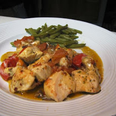 Chicken Saute With Mozzarella Cheese (Kasarli Tavuk)
