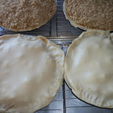 Freezer Peach Pie Filling and  Pie Freezing Method
