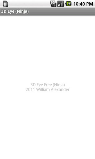 3D Eye Free Ninja