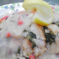 Spinach and Goat Cheese Stuffed Chicken Breast
