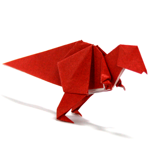 折り紙恐竜11 【メガロサウルス】 教育 App LOGO-APP開箱王