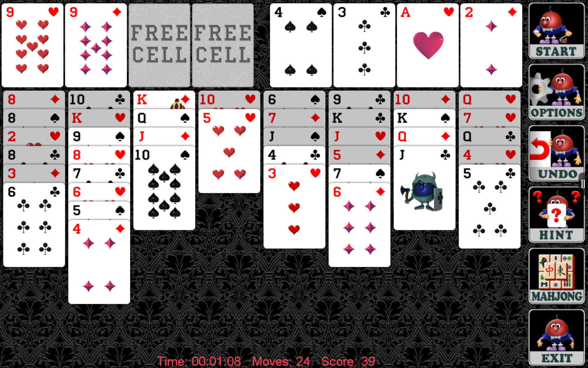 Android application Freecell Solitaire (Full) screenshort