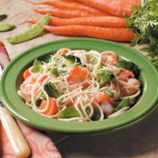 Vegetable Shrimp Toss