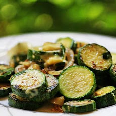 Sautéed Zucchini with Gruyere