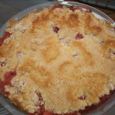 Simple Strawberry Cobbler