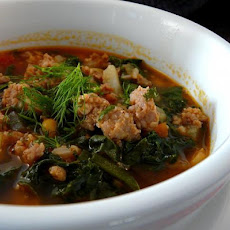 Turkey Italian Sausage & Greens Soup