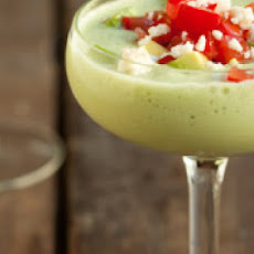 Creamy Chilled Cucumber and Avocado Soup