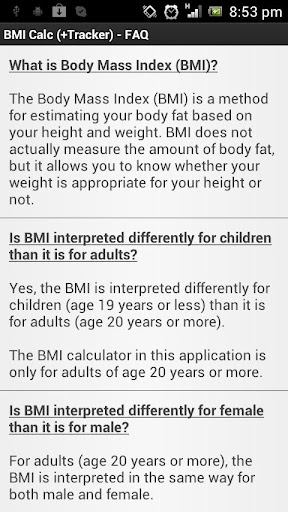 【免費健康App】BMI Calculator (Tracker/Graph)-APP點子