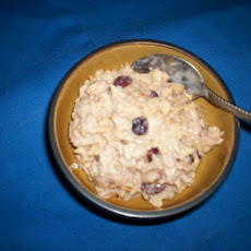 Skiers Swiss Cereal (Rainy Day Breakfast)