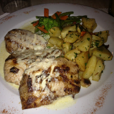 Mahi mahi sauce vanille avec ses pommes de terres sautées 