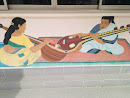 Traditional Musicians Mural