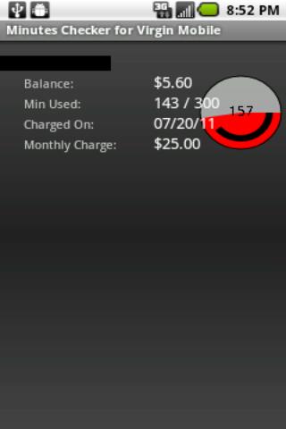 Minutes Checker: Virgin Mobile