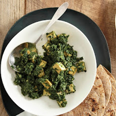 Andrea Nguyen's Saag Soy Paneer