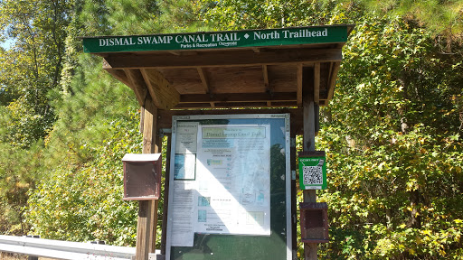 North Trailhead of Dismal Swamp Trails