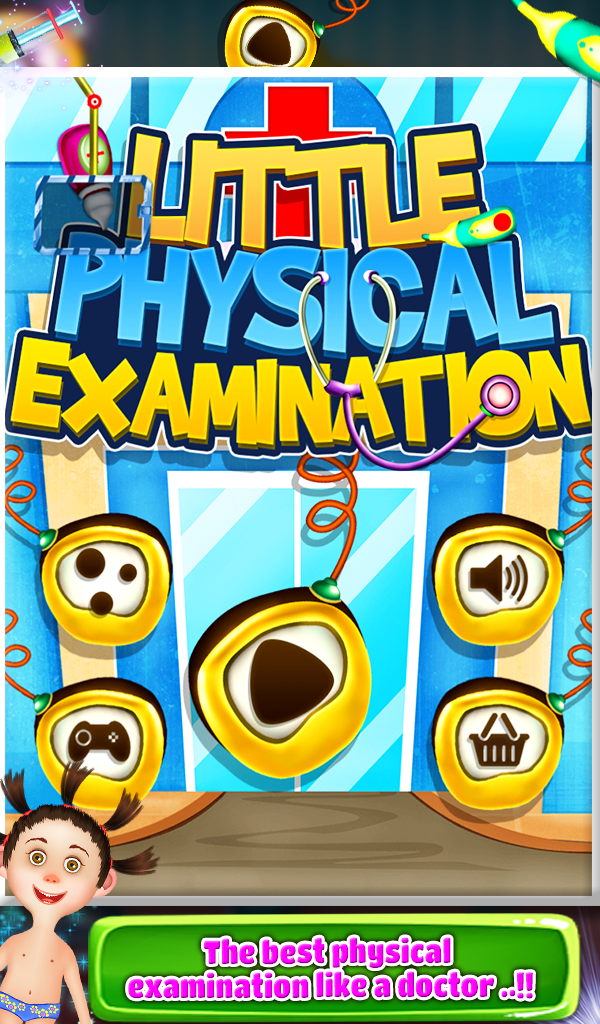 Android application Little Physical Examination screenshort