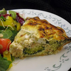 Craze-E Salmon and Broccoli Quiche