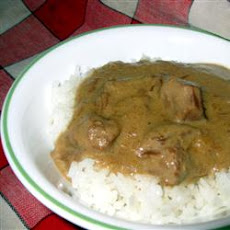 Beef and Noodles in Crockpot