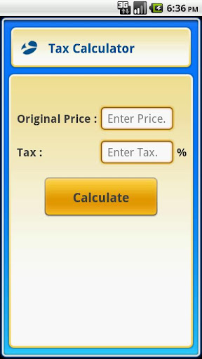 Easy Tax Calculator