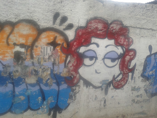 Grafite A Menina Ruiva