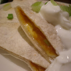 Quick Pumpkin Chile Quesadillas