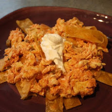 Amy's Chillequilles With Eggs