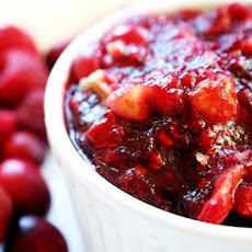 Cranberry Sauce with Pears and Cardamom