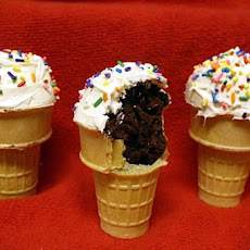 Ice Cream Cone Cupcakes
