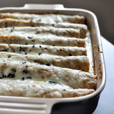 Butternut Squash Enchiladas