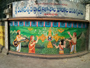 Sri Hari Devotees Mural