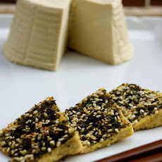 Tea crusted tofu