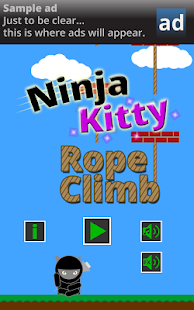 How to install Ninja Kitty Rope Climb 1.3 unlimited apk for android