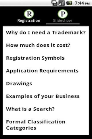 Trademarks