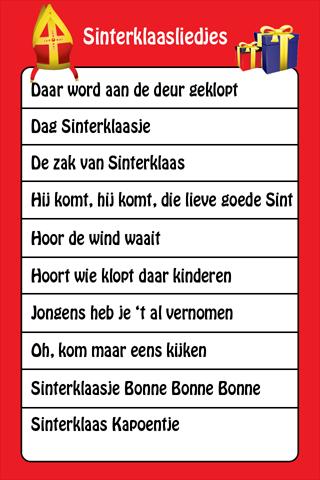 Sint Liedjes