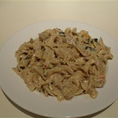 Pork Tenderloin with Creamy Herb Sauce