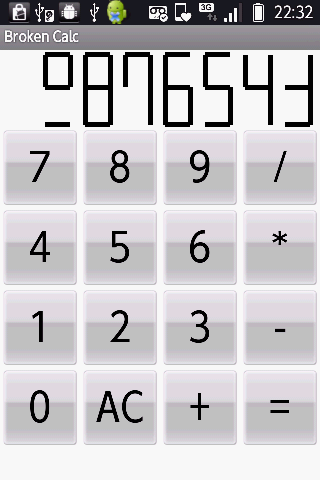 【免費娛樂App】BrokenCalc-APP點子