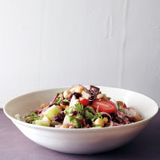 Greek Salad with Chickpeas