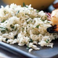 Jasmine Rice with Garlic, Ginger, and Cilantro
