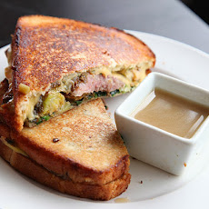 Thanksgiving Leftover Grilled Cheese