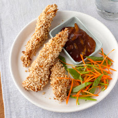 Grilled Orange Chicken Fingers