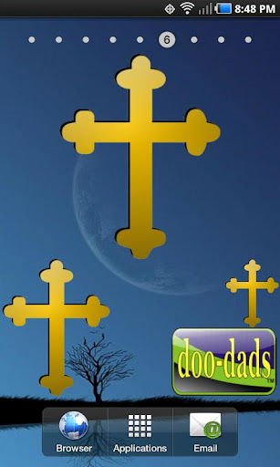 Gold Cross doo-dad