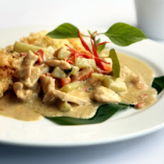 Mild Curry Omelet