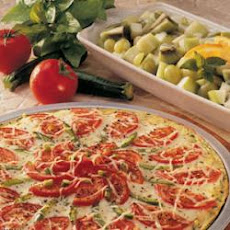 Zucchini Crust Pizza